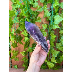 9.85 oz. Bahia Amethyst Crystal Point. Amethyst Quartz Point. You get this piece!