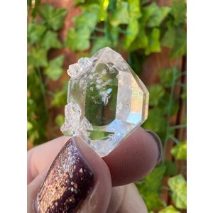 0.18 oz. A Grade Raw Herkimer Diamond Quartz Crystal cluster from Herkimer County NY. 5 grams. A7. Y