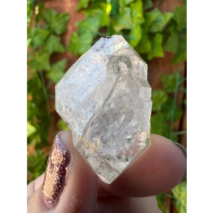 0.46 oz. Raw Herkimer Diamond Quartz Crystal from Turtle Clan Ridge in Fonda NY 13 grams. H17. You g