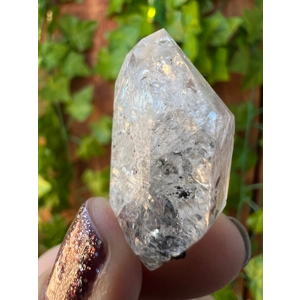 0.42 oz. Herkimer Diamond Quartz Crystal Turtle Clan Ridge in Fonda NY. 11.6 grams. H31. You get thi