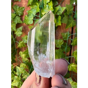 1.78 oz. Colombian Quartz Crystal Point. Water Clear Quartz Crystal Point. C5