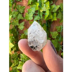 0.42 oz. Herkimer Diamond Quartz Crystal Turtle Clan Ridge in Fonda NY. 11.6 grams. H31. You get thi