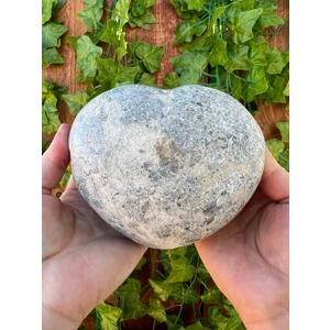 4.64 Lb Blue Celestite Heart Polished Geode Crystal Cluster. You get this piece!