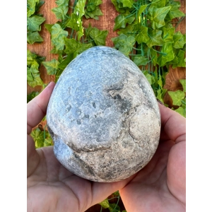 3.75. Large Blue Celestite Egg Geode. Polished Geode Crystal Cluster. You get this piece!