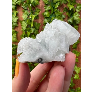 3.28 oz AA Grade Apophyllite Crystal Cluster Stalactite from Jalgaon India. ZA8 You get this piece!