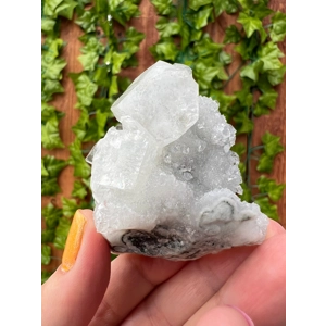 3.28 oz AA Grade Apophyllite Crystal Cluster Stalactite from Jalgaon India. ZA8 You get this piece!