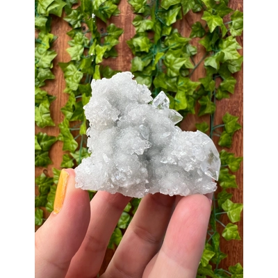 3.28 oz AA Grade Apophyllite Crystal Cluster Stalactite from Jalgaon India. ZA8 You get this piece!