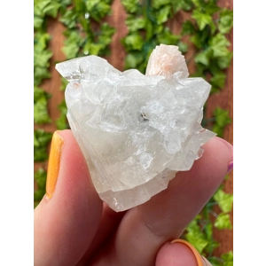 1.37 oz. AA Grade Apophyllite Clear Crystal Cluster Stalactite  from Jalgaon India. ZA26. You get th
