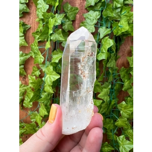 4.49 oz. Colombian Quartz Crystal Point. You Get This Piece! C21