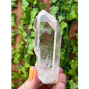 4.49 oz. Colombian Quartz Crystal Point. You Get This Piece! C21