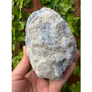 1.72 lb Raw Celestite Crystal Cluster. Blue Celestite Geode. You get this piece!