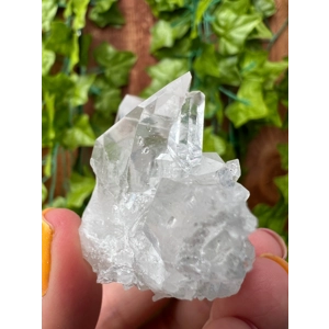 2.49 oz. Arkansas Clear Quartz Crystal Points Cluster. AR11. You get this piece!