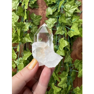 3 oz. Arkansas Clear Quartz Crystal Twin Points Cluster. AR19. You get this piece!