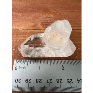 3 oz. Arkansas Clear Quartz Crystal Twin Points Cluster. AR19. You get this piece!
