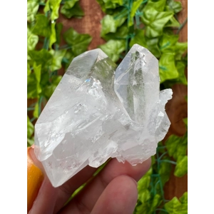 2.35 oz Arkansas Clear Quartz Crystal Points Cluster. AR21. You get this piece!