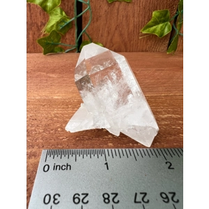 2.35 oz Arkansas Clear Quartz Crystal Points Cluster. AR21. You get this piece!
