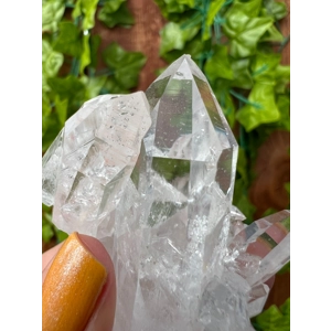 1.91 oz Arkansas Clear Quartz Crystal Points Cluster. AR16. You get this piece!