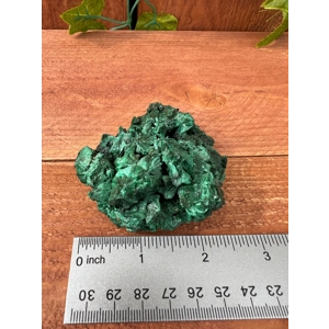 5.42 oz. Fibrous Malachite Cluster from the Congo. You get this piece!