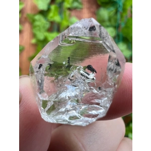 0.28 oz A Grade Raw Herkimer Diamond Quartz Crystal cluster from Herkimer County NY. 8 grams. A13. Y