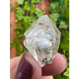 0.37 oz Raw Herkimer Diamond Quartz Crystal Specimen from Diamond Acres, Fonda NY 10 grams. H12. You