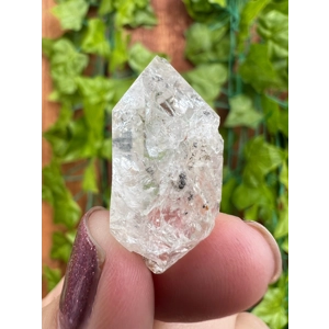 0.29 oz Herkimer Diamond Quartz Crystal from Turtle Clan Ridge in Fonda NY. 8.1 grams. H23. You get