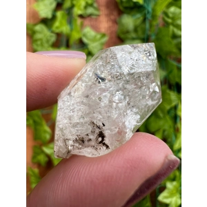 0.29 oz Herkimer Diamond Quartz Crystal from Turtle Clan Ridge in Fonda NY. 8.1 grams. H23. You get