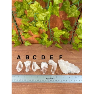 Clear Arkansas Quartz Crystal Cluster - Choose Your Piece!