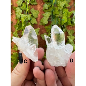 Clear Arkansas Quartz Crystal Cluster - Choose Your Piece!