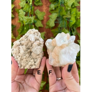 Large Apophyllite Crystal Cluster from India (G) - Choose Your Piece!