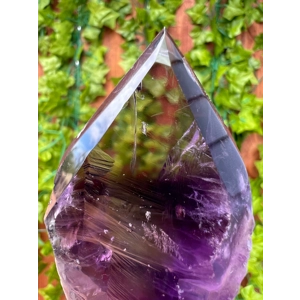 9.2 oz Bahia Amethyst Crystal Point. Amethyst Quartz Point. You get this piece!