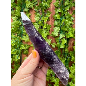 9.2 oz Bahia Amethyst Crystal Point. Amethyst Quartz Point. You get this piece!