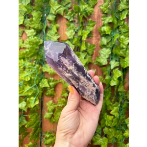 9.92 oz. Bahia Amethyst Crystal Point. Amethyst Quartz Point. You get this piece!