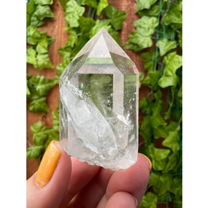 2.04 oz. Arkansas Clear Quartz Crystal Point. AR12