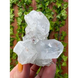 3.5 oz. AA Grade Apophyllite Crystal Cluster Stalactite from Jalgaon India. ZA3. You get this piece!