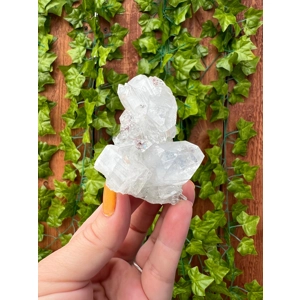 3.5 oz. AA Grade Apophyllite Crystal Cluster Stalactite from Jalgaon India. ZA3. You get this piece!