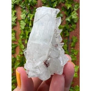 3.5 oz. AA Grade Apophyllite Crystal Cluster Stalactite from Jalgaon India. ZA3. You get this piece!