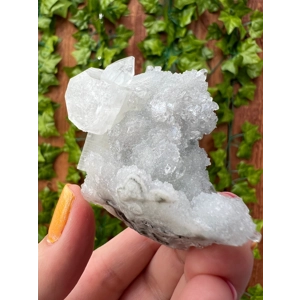 3.28 oz AA Grade Apophyllite Crystal Cluster Stalactite from Jalgaon India. ZA8 You get this piece!