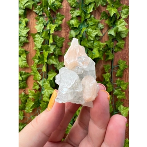 1.37 oz. AA Grade Apophyllite Clear Crystal Cluster Stalactite  from Jalgaon India. ZA26. You get th