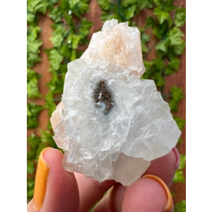 1.37 oz. AA Grade Apophyllite Clear Crystal Cluster Stalactite  from Jalgaon India. ZA26. You get th
