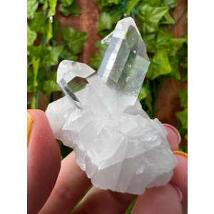 1.65 oz. Arkansas Clear Quartz Crystal Points Cluster. AR17. You get this piece!