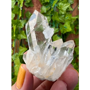2.14 oz. Arkansas Clear Quartz Crystal Points Cluster. AR14. You get this piece!
