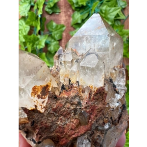 11.97 oz. Natural Citrine Quartz Cathedral from the Congo. Kundalini Smoky Citrine. You get this pie