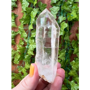 4.49 oz. Colombian Quartz Crystal Point. You Get This Piece! C21