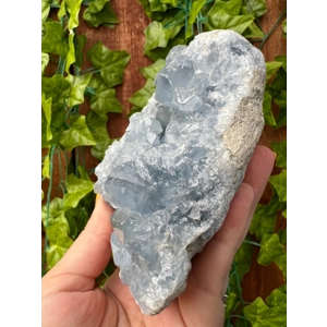 1.72 lb Raw Celestite Crystal Cluster. Blue Celestite Geode. You get this piece!