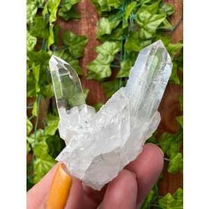 2.06 oz. Arkansas Clear Quartz Crystal Cluster. AR24. You get this piece!