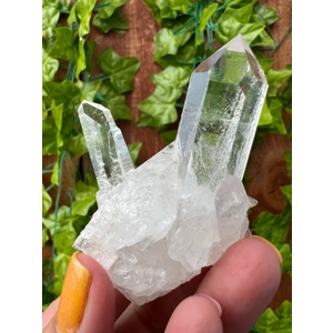 2.06 oz. Arkansas Clear Quartz Crystal Cluster. AR24. You get this piece!
