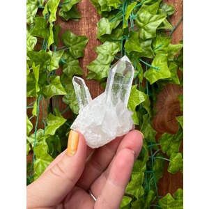 2.06 oz. Arkansas Clear Quartz Crystal Cluster. AR24. You get this piece!