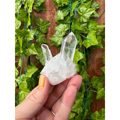 2.06 oz. Arkansas Clear Quartz Crystal Cluster. AR24. You get this piece!