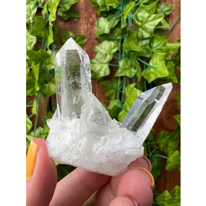 2.06 oz. Arkansas Clear Quartz Crystal Cluster. AR24. You get this piece!