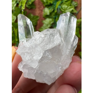 2.06 oz. Arkansas Clear Quartz Crystal Cluster. AR24. You get this piece!